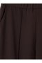 Peak New Season Brown Women's Trousers with Elastic Waist - 7
