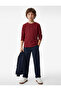 Crew Neck Cotton Basic Long Sleeve School T-Shirt