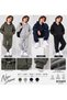 Boy's 3 Threaded Hooded Zipper & Jogger Tracksuit Set - 6