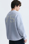 Miami Printed Crew Neck Sweatshirt - 6