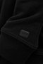 Black Polo Collar Sweatshirt with Snap Detail and Regular Fit |   Mew2211442-1 - 5