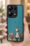 حافظة Redmi Note 13 Pro 4G متوافقة مع نمط TomJerry وحماية للكاميرا ومقاومة للصدمات - 6