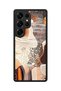 Samsung Galaxy S25 Ultra Compatible Organic Patterned Shockproof Case with Camera Protection