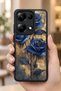 حافظة مقاومة للصدمات متوافقة مع Redmi Note 13 Pro 4G بنمط BlueRose مع حماية للكاميرا - 6