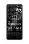 Samsung Galaxy S25 Ultra Compatible Whiskey Patterned Shockproof Case with Camera Protection