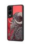 Samsung Galaxy S25 Edge Compatible Viking Patterned Shockproof Case with Camera Protection - 3