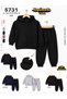 Unisex Tracksuit Set Children 3*12 Years A++ - 2