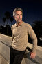 Men's Polo Collar Plain Knitwear Cotton Mink Sweater Steel Knit Classic Pattern - 5400F - 5