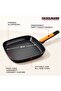 Grill Pan 28cm, Forged Aluminium, Greblon CK2 Ceramic Non-Stick pan - 3