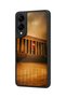 Samsung Galaxy S25 Edge Compatible Memorial Patterned Shockproof Case with Camera Protection - 3