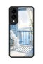 Samsung Galaxy S25 Edge Compatible Balcony Patterned Camera Protected Shockproof Case