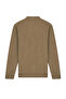Men's V-Neck Mink Sweater Thessaloniki Knit Solid Color Classic Pattern - 5550D - 6
