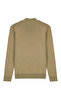 Men's Half Turtleneck Plain Knitwear Cotton Mink Sweater Steel Knit Classic Pattern - 5400B - 6