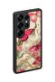 Samsung Galaxy S25 Ultra Compatible Flower Garden Patterned Shockproof Case with Camera Protection - 4
