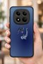 حافظة مقاومة للصدمات متوافقة مع هاتف Redmi Note 15 Pro Plus 5G مع حماية للكاميرا بنمط الحوت الأزرق - 5