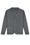 Men's Cotton Blazer Knitwear Jacket Steel Knit Classic Pattern - 5406m - 2