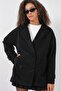 Bdart Relaxed Fit Shawl Collar Buttoned Coat - 3