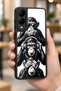 Samsung Galaxy S25 Edge Compatible Omerta Patterned Shockproof Case with Camera Protection - 6