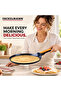 Crepe Pan 28cm, Forged Aluminium, Greblon CK2 Ceramic Non-Stick, Low Rim, Induction Compatible, Oven Safe 150°C - 8