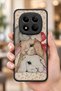 حافظة مقاومة للصدمات متوافقة مع Redmi Note 15 Pro Plus 5G مع حماية للكاميرا بنمط أرانب - 5