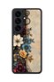 Samsung Galaxy S26 Compatible Steampunk Patterned Shockproof Case with Camera Protection