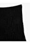 Asymmetrical Ruched Maxi Flared Skirt - 8