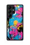 Samsung Galaxy S25 Ultra Compatible Popart Patterned Shockproof Case with Camera Protection