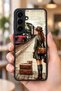 Samsung Galaxy S25 Fe Compatible Steam Train Patterned Shockproof Case with Camera Protection - 6