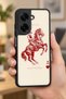 حافظة مقاومة للصدمات متوافقة مع Redmi A5 مع حماية للكاميرا بنمط الحصان - 6