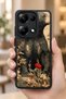 حافظة Redmi Note 13 Pro 4G متوافقة مع نمط الدب الأسود وحماية الكاميرا ومقاومة للصدمات - 6