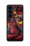 Samsung Galaxy S26 Compatible Deadpool Patterned Shockproof Case with Camera Protection