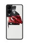 Samsung Galaxy S25 Edge Compatible Turkish Patterned Camera Protected Shockproof Case