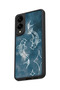 Samsung Galaxy S25 Edge Compatible Kozmikkoi Patterned Shockproof Case with Camera Protection - 5