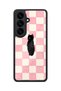 Samsung Galaxy S26 Compatible Black Cat Patterned Shockproof Case with Camera Protection