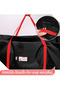 Canvas Christmas Tree Storage Bag, Fits 8 FT Disassembled Artificial Xmas Tree, Waterproof Heavy Duty Tote with Reinforced Handles, Black - 4
