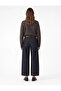 Loose Fit Belted Pocketed Balloon Pants - 3
