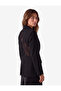 Pointed Collar Long Sleeve Tuxedo Jacket with Lace Back - 2