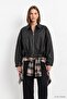 Oversize Deri Ceket 3137 Siyah - 6