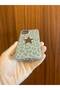 iPhone 13/14 Star Leopard Printed Velvet Inside Launch Silicone Phone Case (Blue Color) - 3