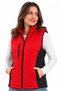 Quilted Work Vest Unisex – Stand Collar Corporate Staff and Worker Vest with Zipper Pockets