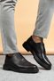 Genuine Leather, 4 Seasons, Eva Sole, Inner and Outer Leather Men's Shoes - 4