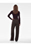 Pleated Wide-Leg Striped Trousers with Pockets - 3