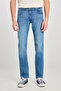 Daren Coolmax Regular Fit Regular Cut Light Blue Cotton Stretchy Denim Jean Pants - 3
