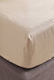 100% Cotton Cream Satin Duvet Cover Set Double Size - 3