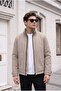 High Collar Waterproof Padded Basic Coat