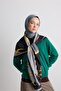 Monolith Pattern Shoulder Shawl - 5