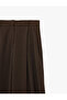 Pleated Wide-Leg Striped Trousers with Pockets - 6