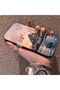 Vivo Y36 Compatible Silicone Edge Hard Back Case Istanbul Patterned Couple Phone Case - 2