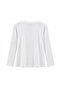 V neck oversize basic blouse - 4