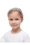 Erica Embroidery Headband for Girls - Silver